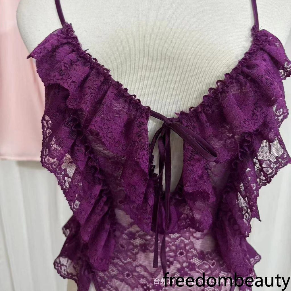 Freedombeauty | 6126 sex one-piece pajamas, sex lace pajamas