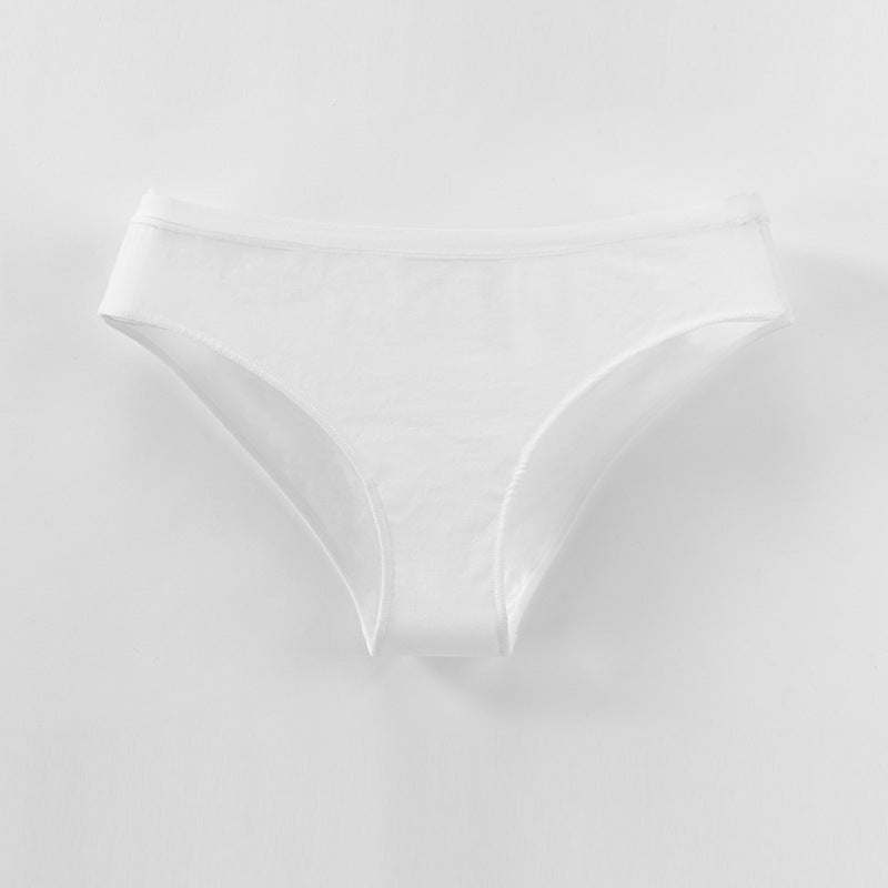 Freedombeauty | plus Size Underwear Women's 40 Combed Cotton Comfortable Solid Color Low Waist Women's Briefs Support Hot Sale