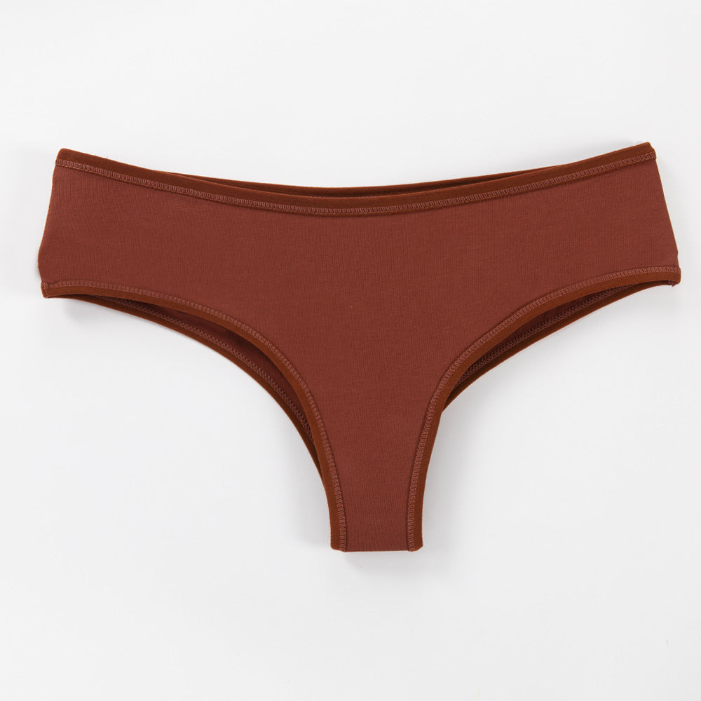 Freedombeauty | European and American plus Size Underwear Women's Hipster/Frenchcut Combed Cotton Briefs