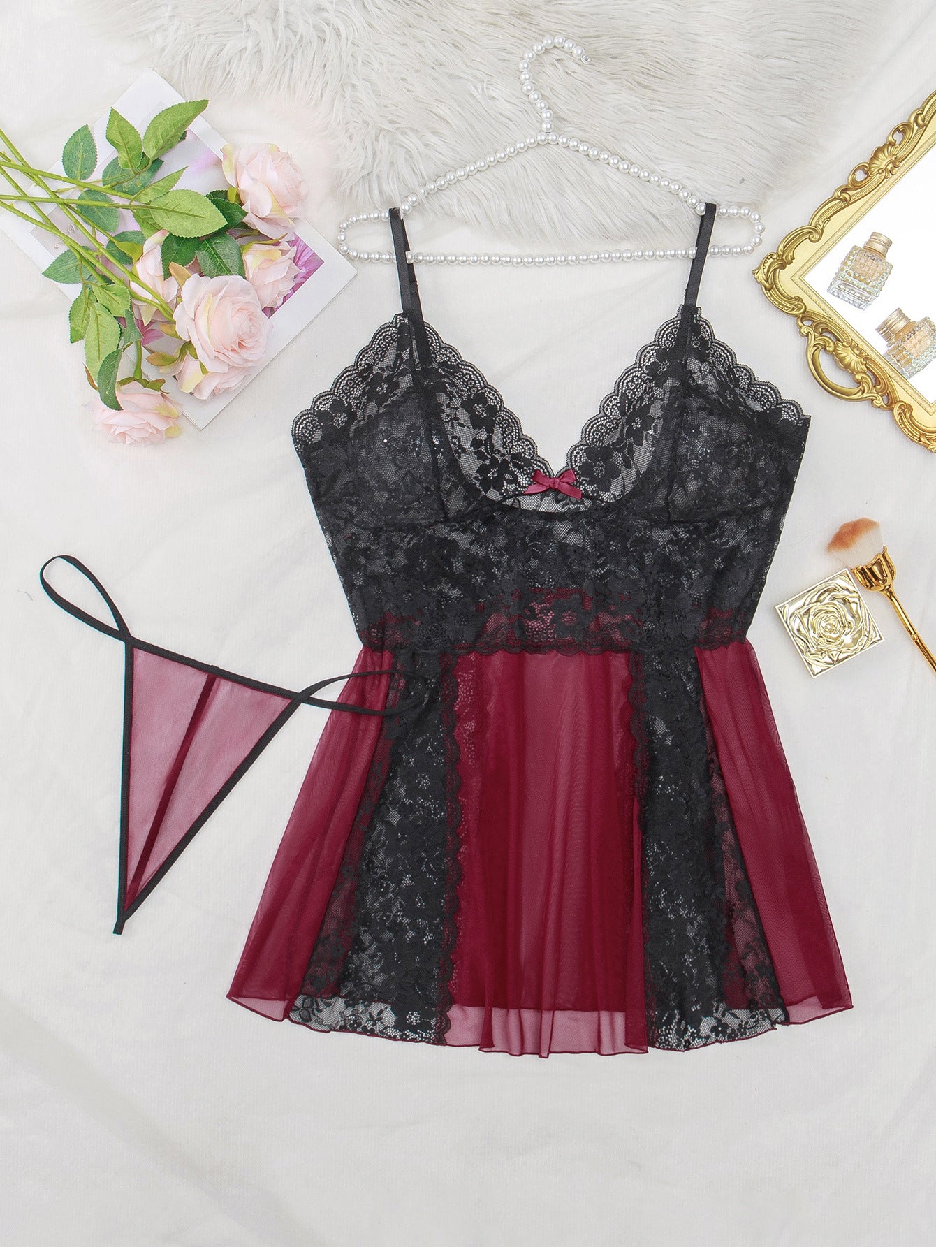 Freedombeauty | European and American plus Size High-End Quality Sexy Sexy Skirts Hot Slip Dress Set plus Size