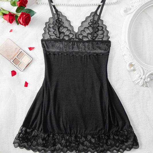 Freedombeauty | Sexy Sexy Sleepwear One-Piece See-through Hot-Selling Sling Plussizeplus Size