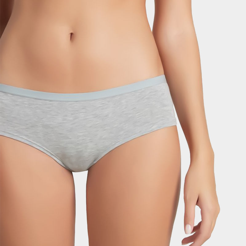 Freedombeauty | Underwear Pure Cotton Women's Monochrome Comfortable Briefs Combed Cotton Hipster/Frenchcut Delivery Supported