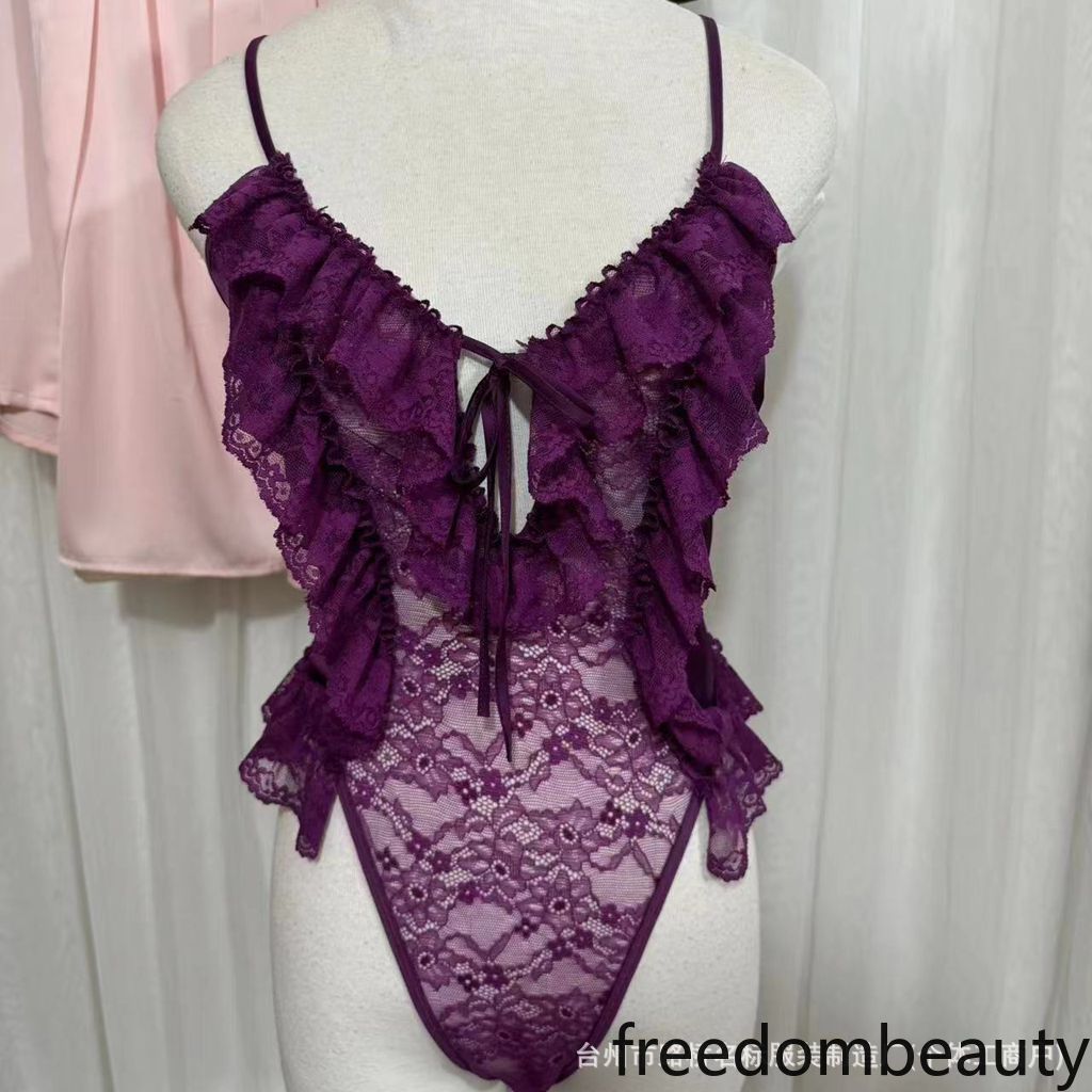 Freedombeauty | 6126 sex one-piece pajamas, sex lace pajamas
