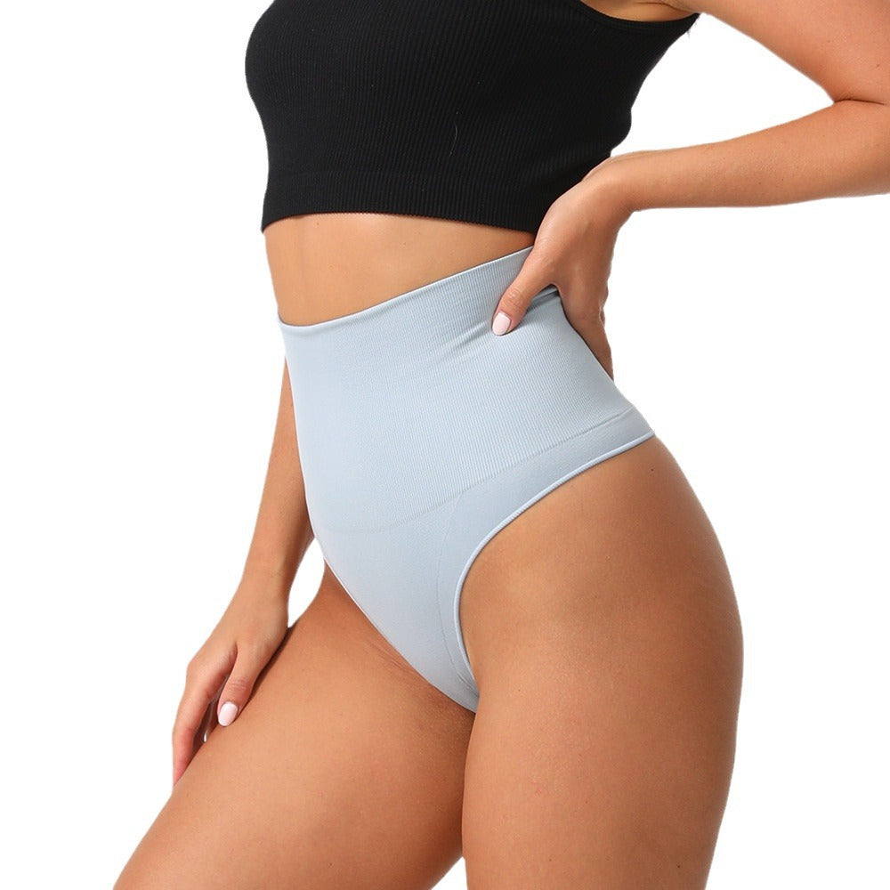 Freedombeauty | Underwear Women Seamless Highly-Elastic plus Size T-Back Ultra High Waist Sexy Nylon Abdominal-Shaping Body-Shaping Underwear Women