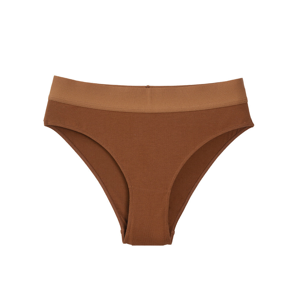 Freedombeauty | European and American Ladies Underwear Pure Cotton T-Back Low Waist Sexy Seamless Comfort Briefs Support