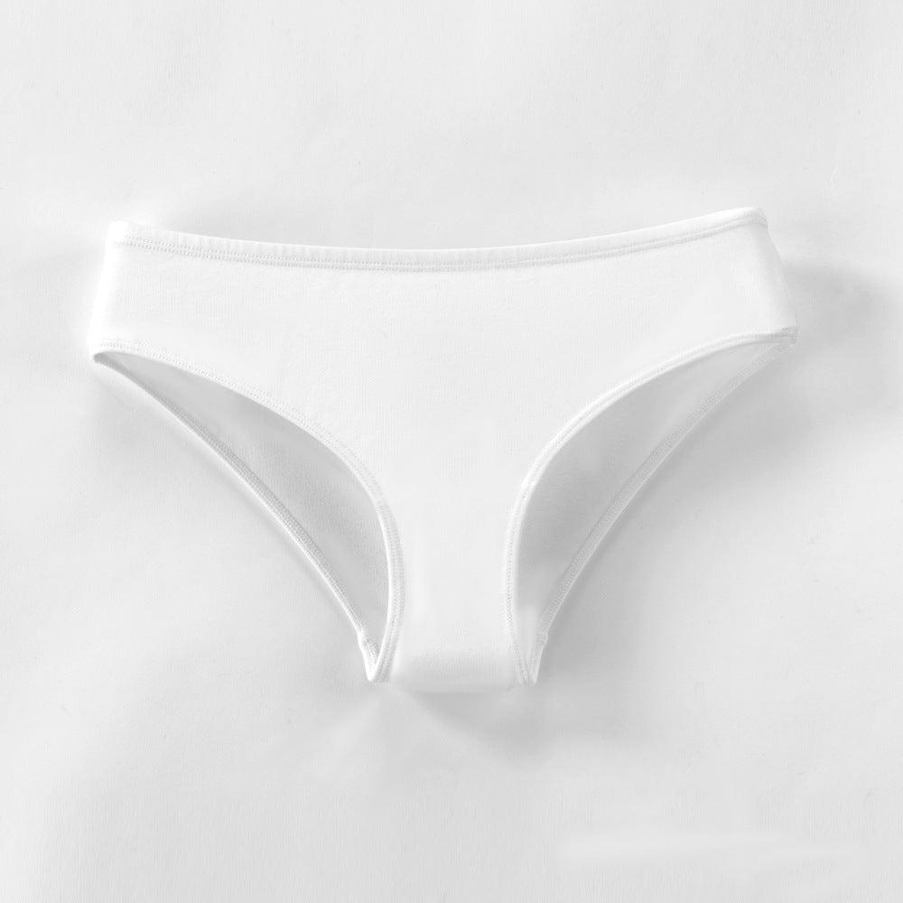 Freedombeauty | Women's plus Size Underwear Pure Cotton Low Waist European and American 40 Combed Cotton Comfortable Breathable Briefs Hot Sale Delivery