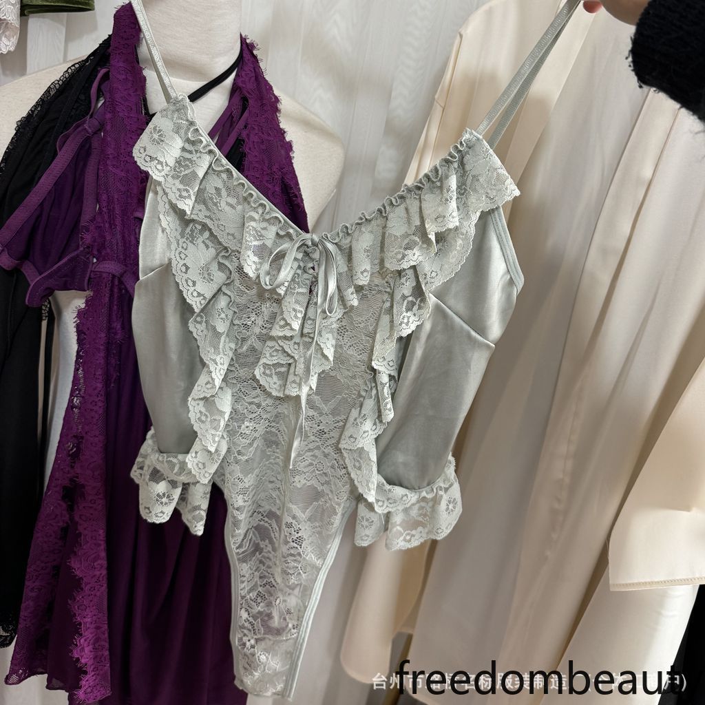 Freedombeauty | 6126 sex one-piece pajamas, sex lace pajamas
