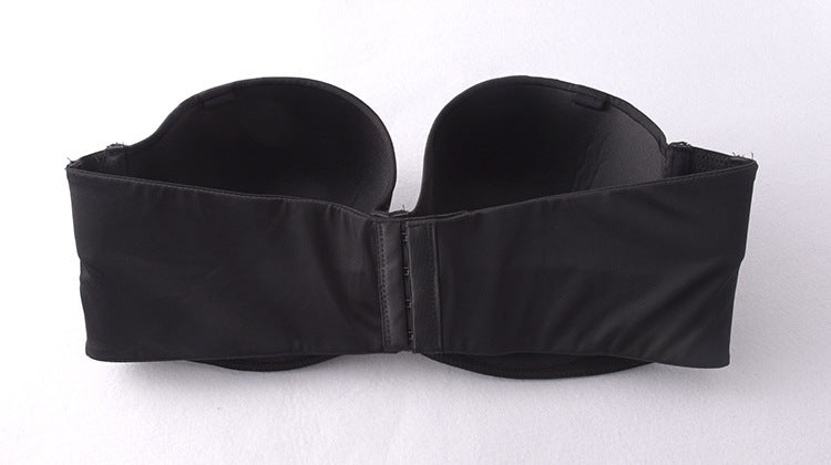 Freedombeauty | Silicone-Free Thin Cup European and American plus Size Non-Slip Bra Tube Top Underwear Wedding Bra Versatile Bcdefg