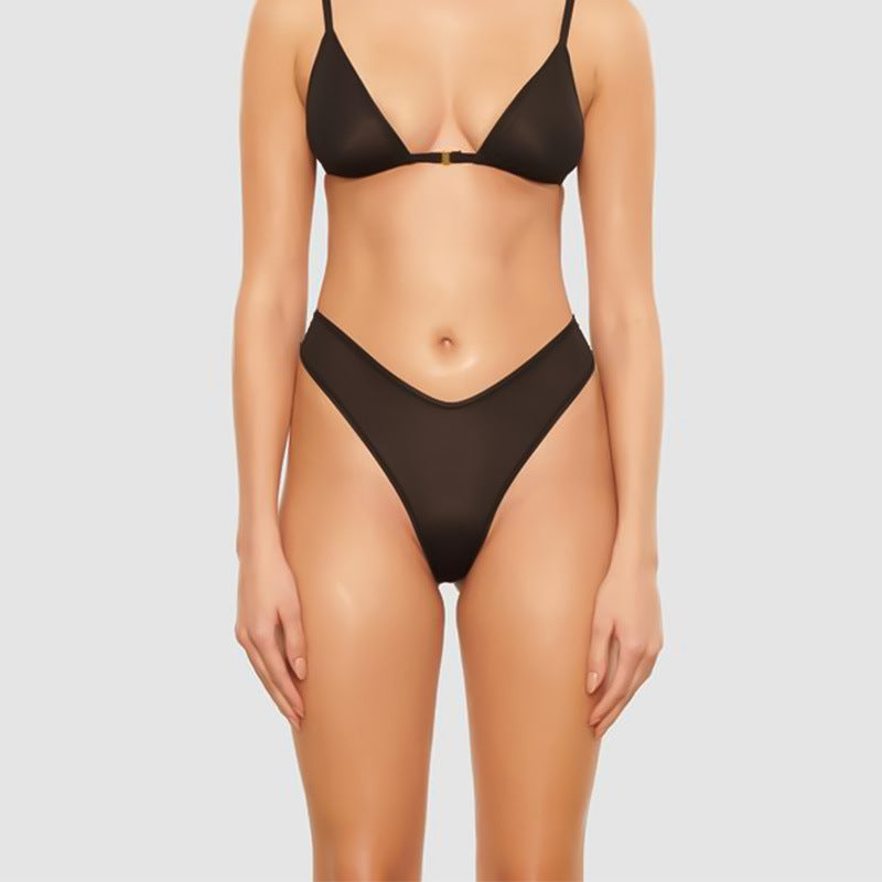 Freedombeauty | New Sexy T-Back Sexy Low Waist Breathable Women's Underwear Briefs Knitted
