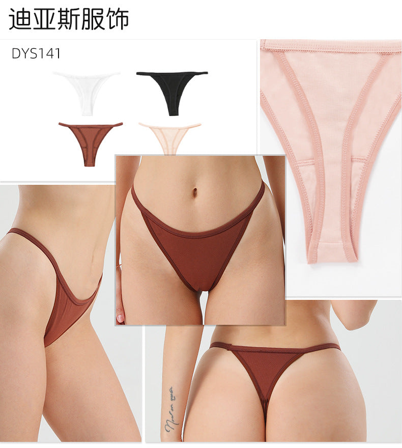 Freedombeauty | Dys141 Customized G-string Bikini 40 Combed Cotton Sexy Lady T-Back