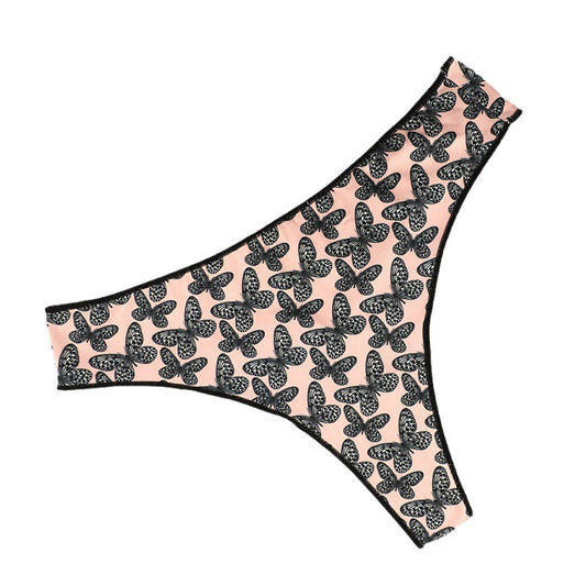 Freedombeauty | European and American New Pattern Briefs Breathable Sexy Underwear Low Waist T-Shaped Panties Lady Sexy T-Back