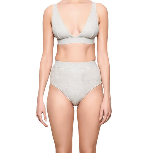 Freedombeauty | High Waist Large Size Ladies' Underwear Invisible and Breathable Combed Cotton Close-Fitting Briefs Popular Delivery Supported