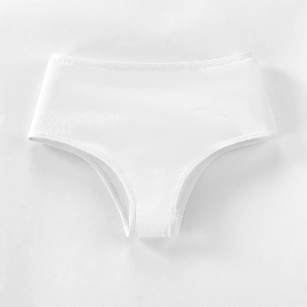 Freedombeauty | Underwear Women's Dys130 High Waist European and American Ladies Briefs 40S Combed Cotton Comfortable Breathable plus Size Underwear