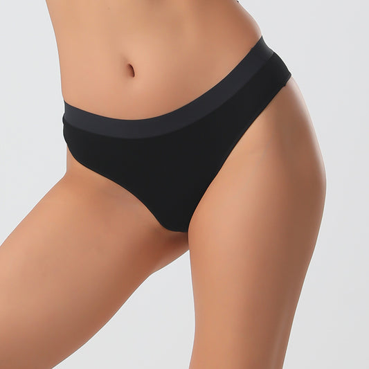 Freedombeauty | plus Size Underwear Pure Cotton Ladies Low Waist Invisible G-string Breathable High Elastic Sports Briefs in Stock Support