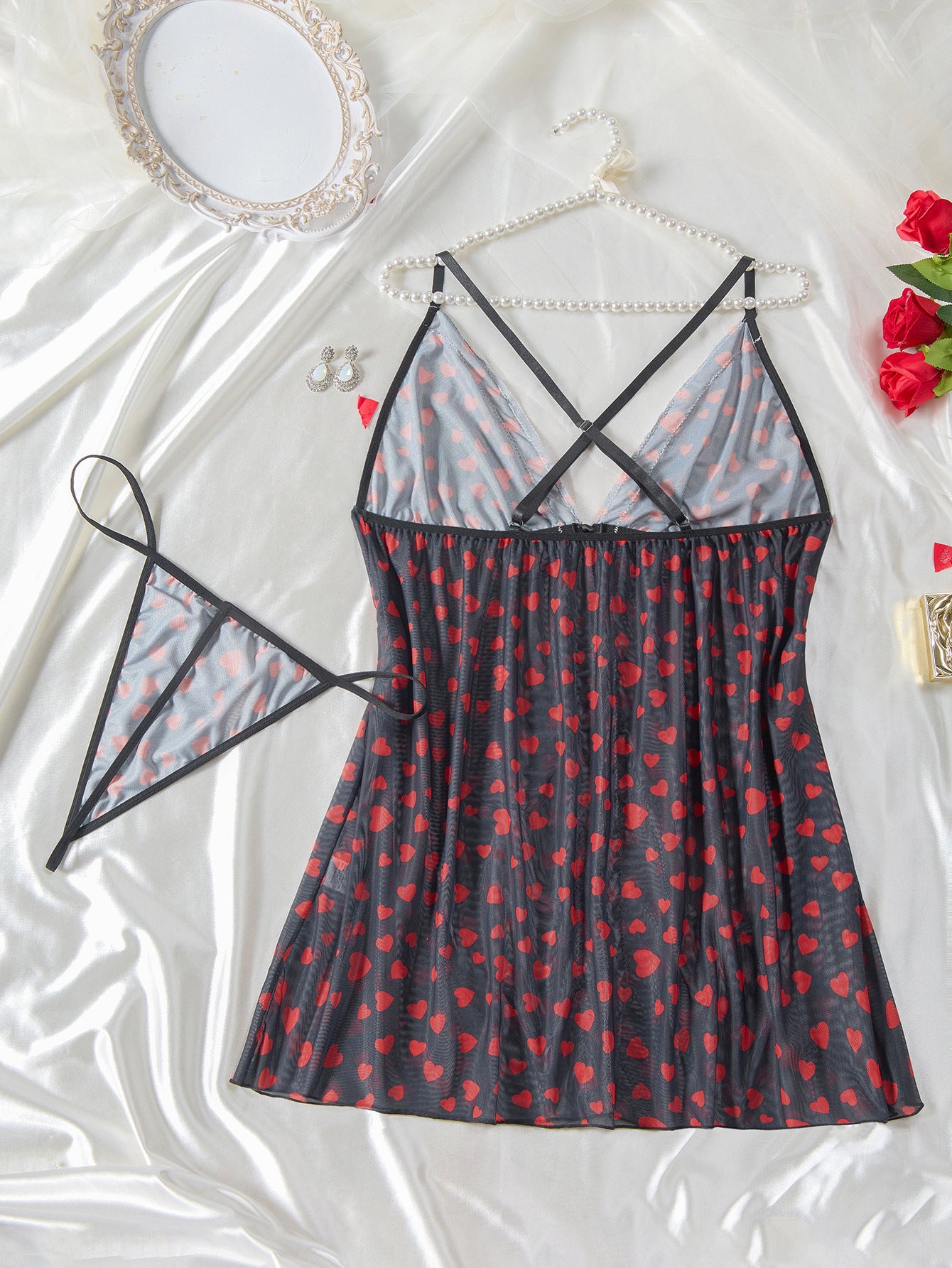 Freedombeauty | Plump Girls plus Size High-End Quality Sexy Sexy Skirts Hot Sale Slip Dress Set plus Size