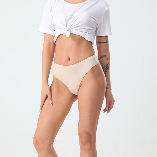 Freedombeauty | Solid Color T-Back 204 Women's Underwear Thong Sexy Loose Pure Cotton Comfortable Low Waist Panties European Size