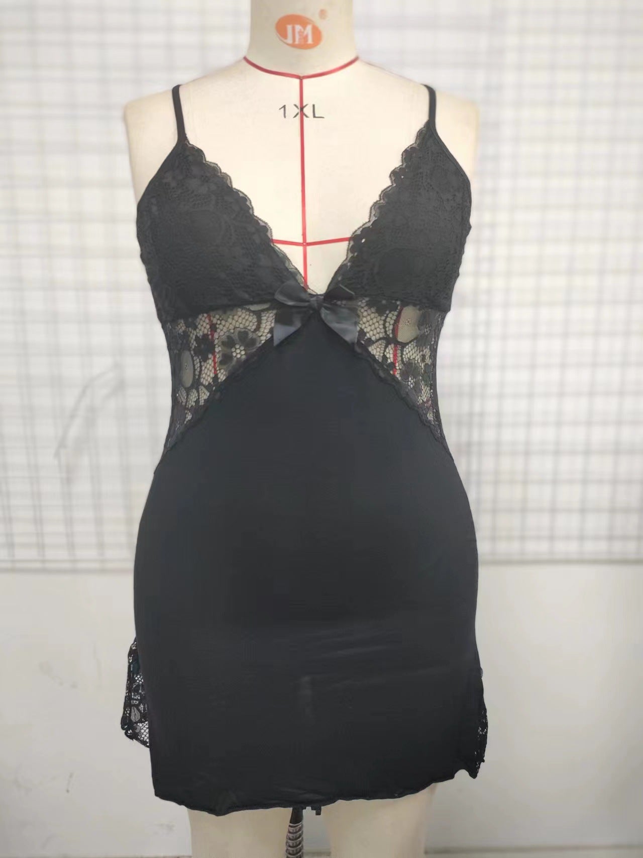 Freedombeauty | Sexy Sexy Sleepwear Lace See-through Popular Slip Nightdress Plussizeplus Size