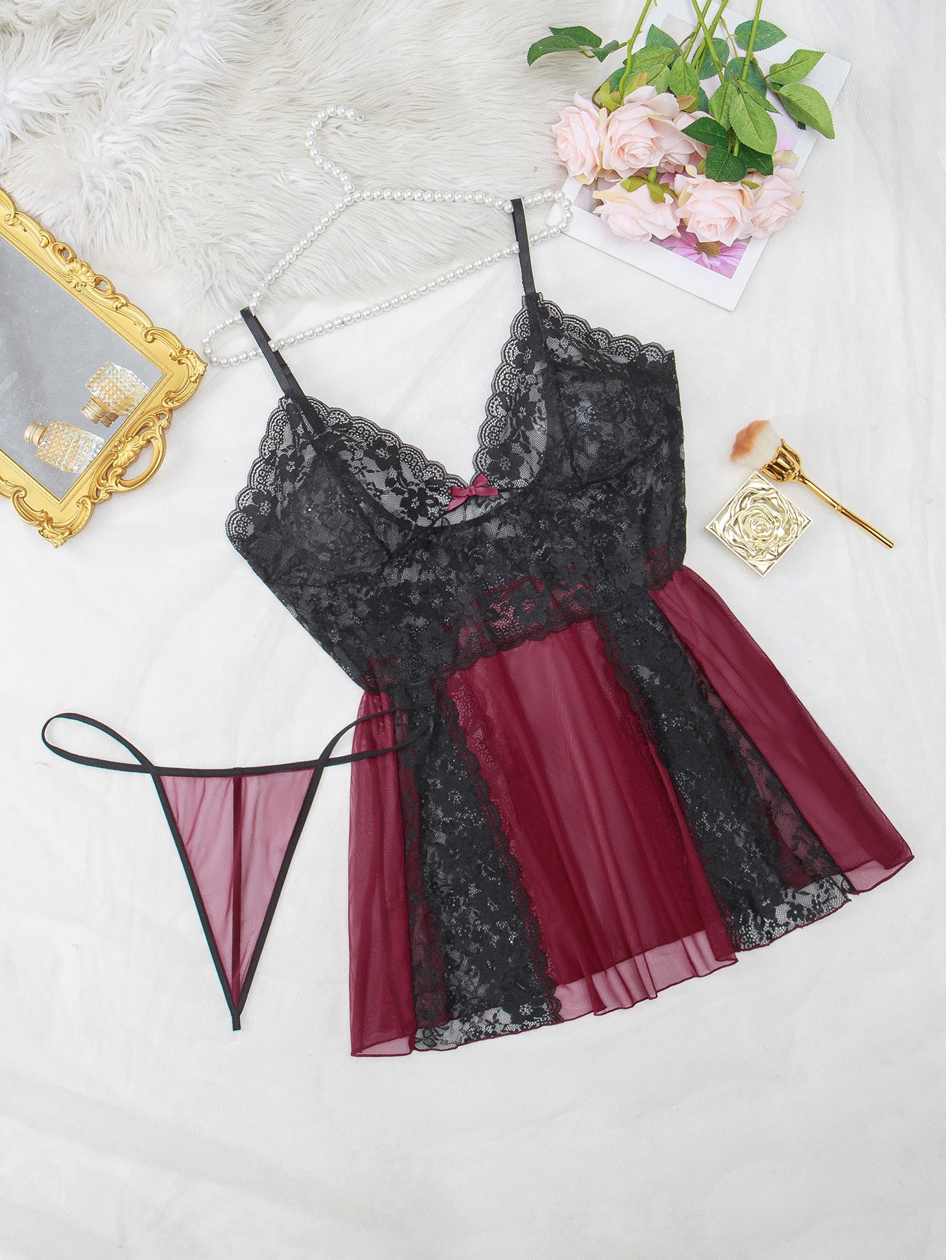 Freedombeauty | European and American plus Size High-End Quality Sexy Sexy Skirts Hot Slip Dress Set plus Size