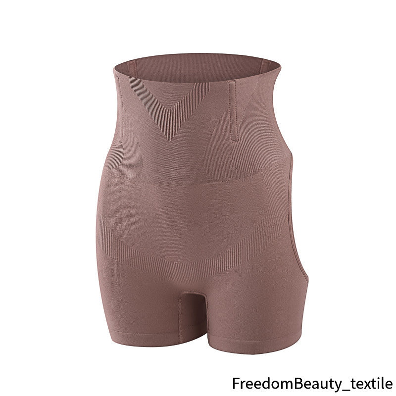freedombeauty|European and American High Waist Tummy Control Pants Choice Hot Style Hip Enhancing Butt Lifting Tummy Control Shaping Pants Seamless Steel Bone Underwear