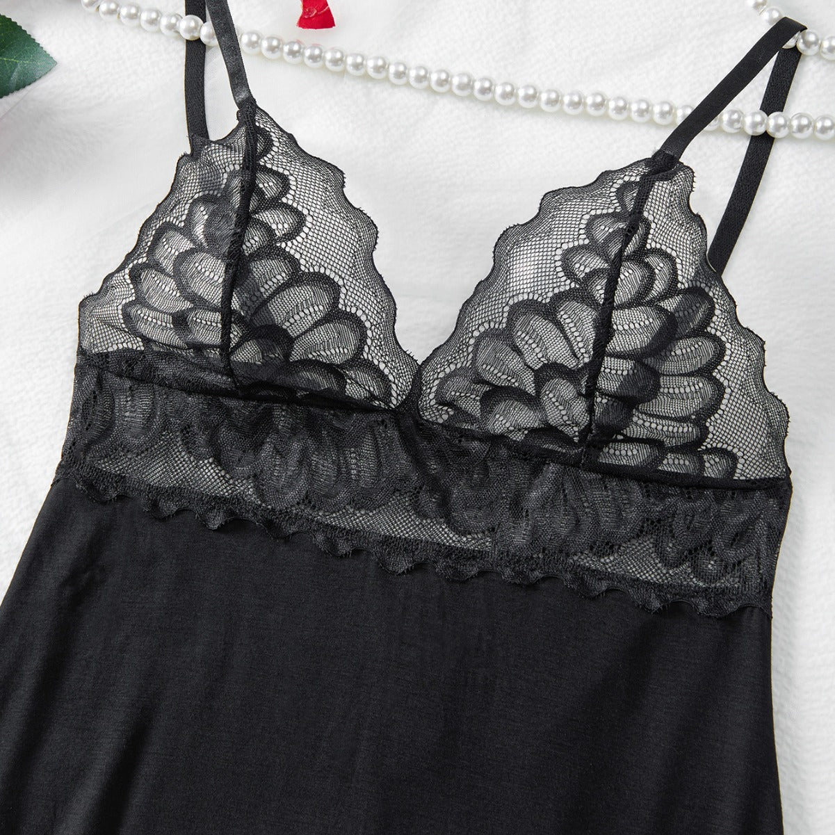 Freedombeauty | Sexy Sexy Sleepwear One-Piece See-through Hot-Selling Sling Plussizeplus Size
