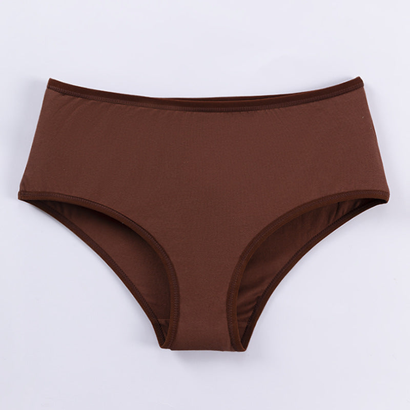 Freedombeauty | European Version Large Size Ladies' Underwear 150.00kg plus-Sized plus-Sized Non-Wear Leg Breathable Comfortable Pure Cotton Briefs in Stock