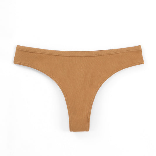 Freedombeauty | plus Size Underwear Pure Cotton Women's 150.00kg Wearable European and American Low Waist High Slit Briefs Sexy and Invisible Generation Hair