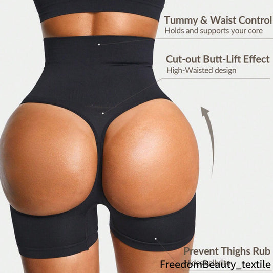 freedombeauty|Bare Your Buttocks High Waist Tummy Control Pants for Women, Hip Enhancing, Butt Lifting, Tummy Control Shapewear, Tummy Control Underwear