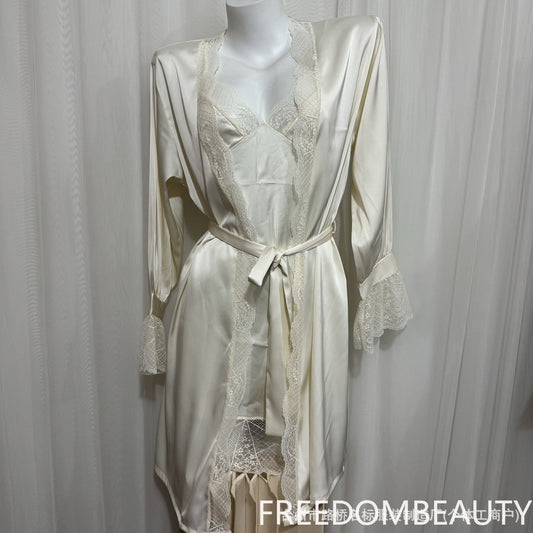 FREEDOMBEAUTY | 7119 New sexy lace sex pajamas, summer women's pure desire to seduce suspender nightgown, matching nightgown