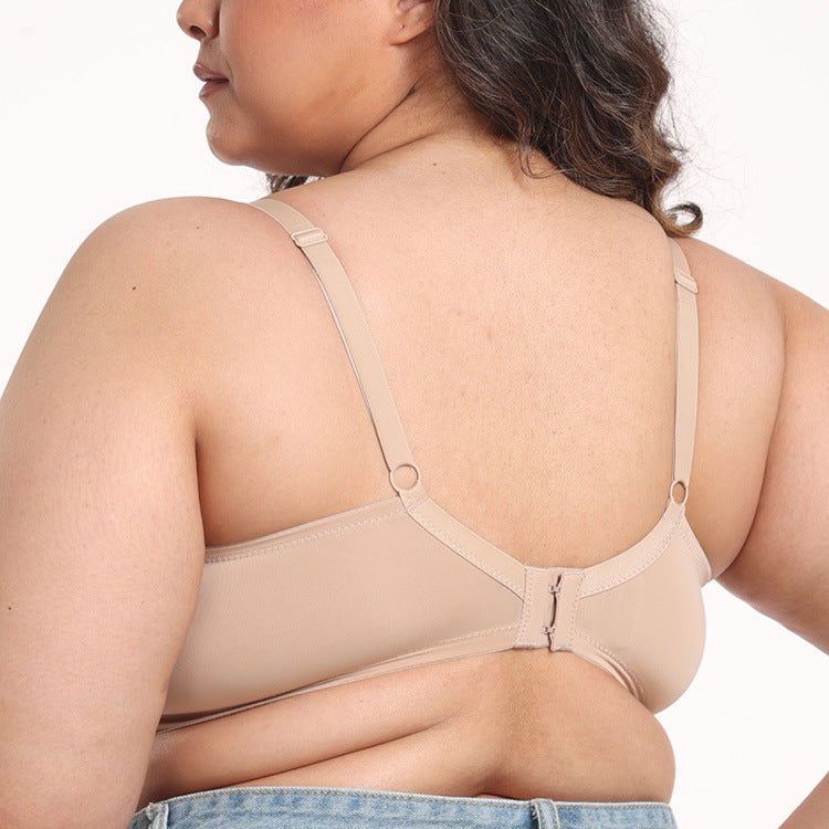 Freedombeauty | Full Cup Thin Smooth Wirless Large Size Nursing Bra European and American Nursing Underwear Maternity Bra 100cde