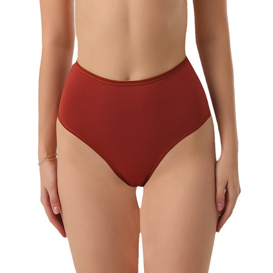 Freedombeauty | High Waist plus Size Cotton Underwear Women's High Quality Belly Contracting Hip Lift Comfort Invisible Briefs in Stock