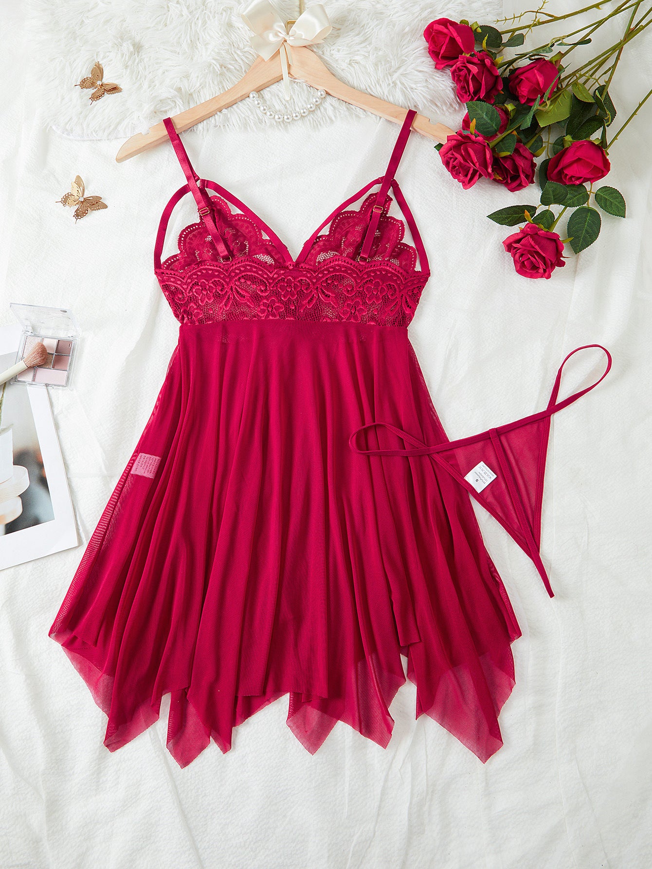 Freedombeauty | 150.00kg Plump Girls Dedicated High-End Quality Sexy Sexy Skirts Hot Sale Slip Dress Set plus Size