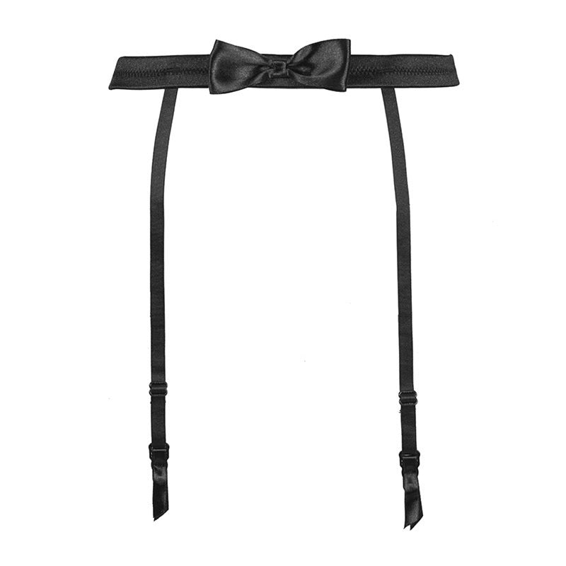 FREEDOMBEAUTY | FQ2987M171 sexy underwear sexy open crotch passion set steel ring sexy garter set ultra-thin cross-border