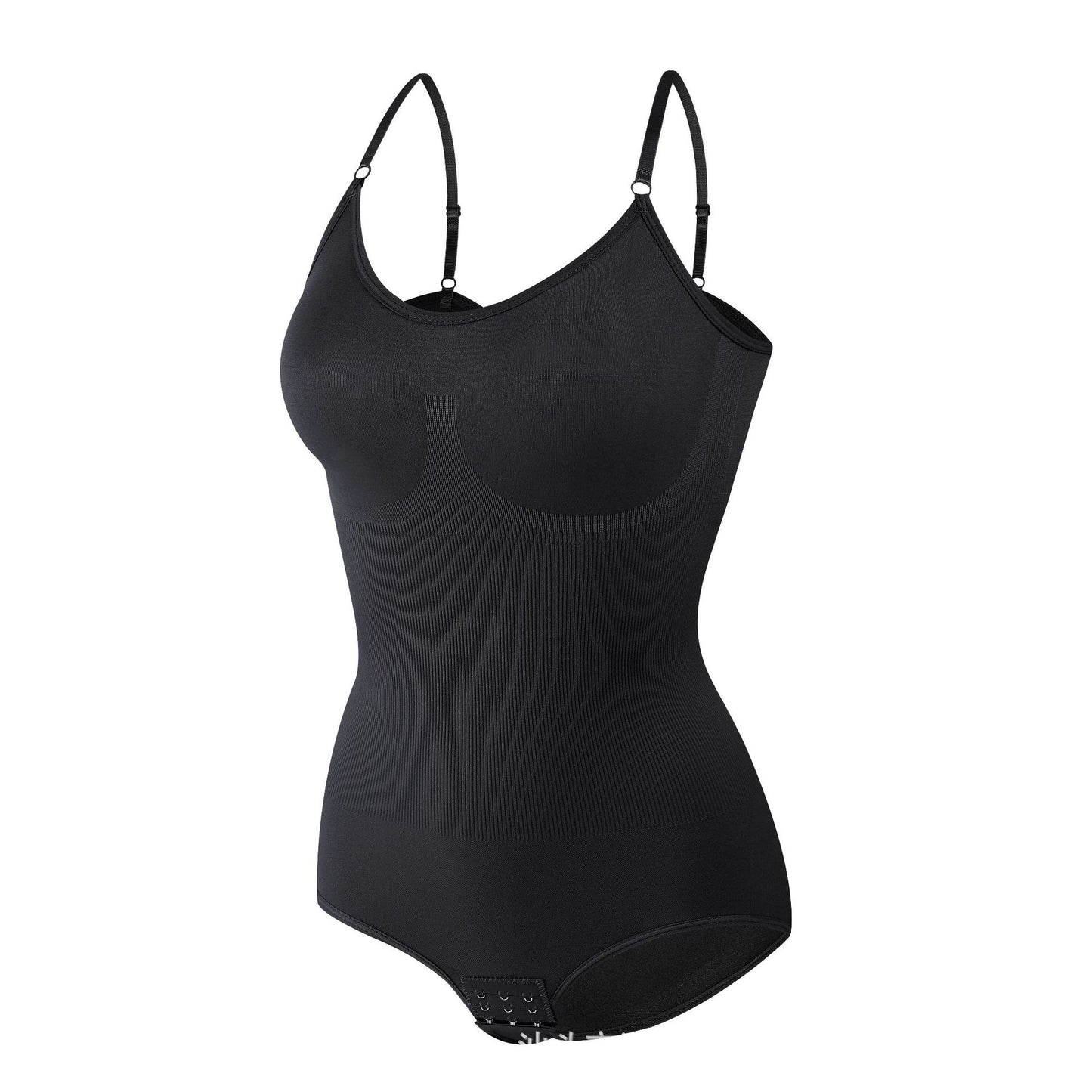 freedombeauty|Hot Sale Women's Shapewear Bodysuit Abdomen Control Hip Lift Strap Chest Support Body Shaper Corset Button Triangle Briefs