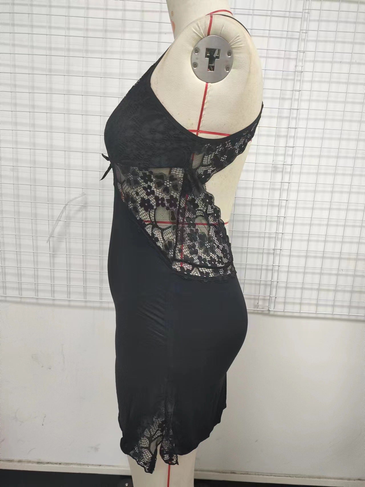 Freedombeauty | Sexy Sexy Sleepwear Lace See-through Popular Slip Nightdress Plussizeplus Size