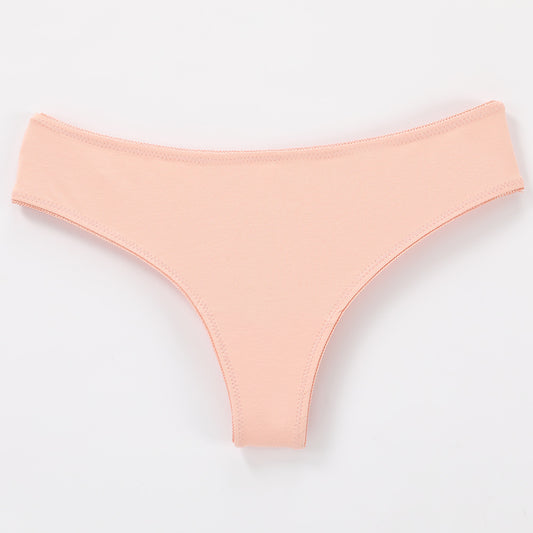 Freedombeauty | Women's T-Back Cotton Brazilian/Tanga Low Waist Sexy Briefs European Size Underwear