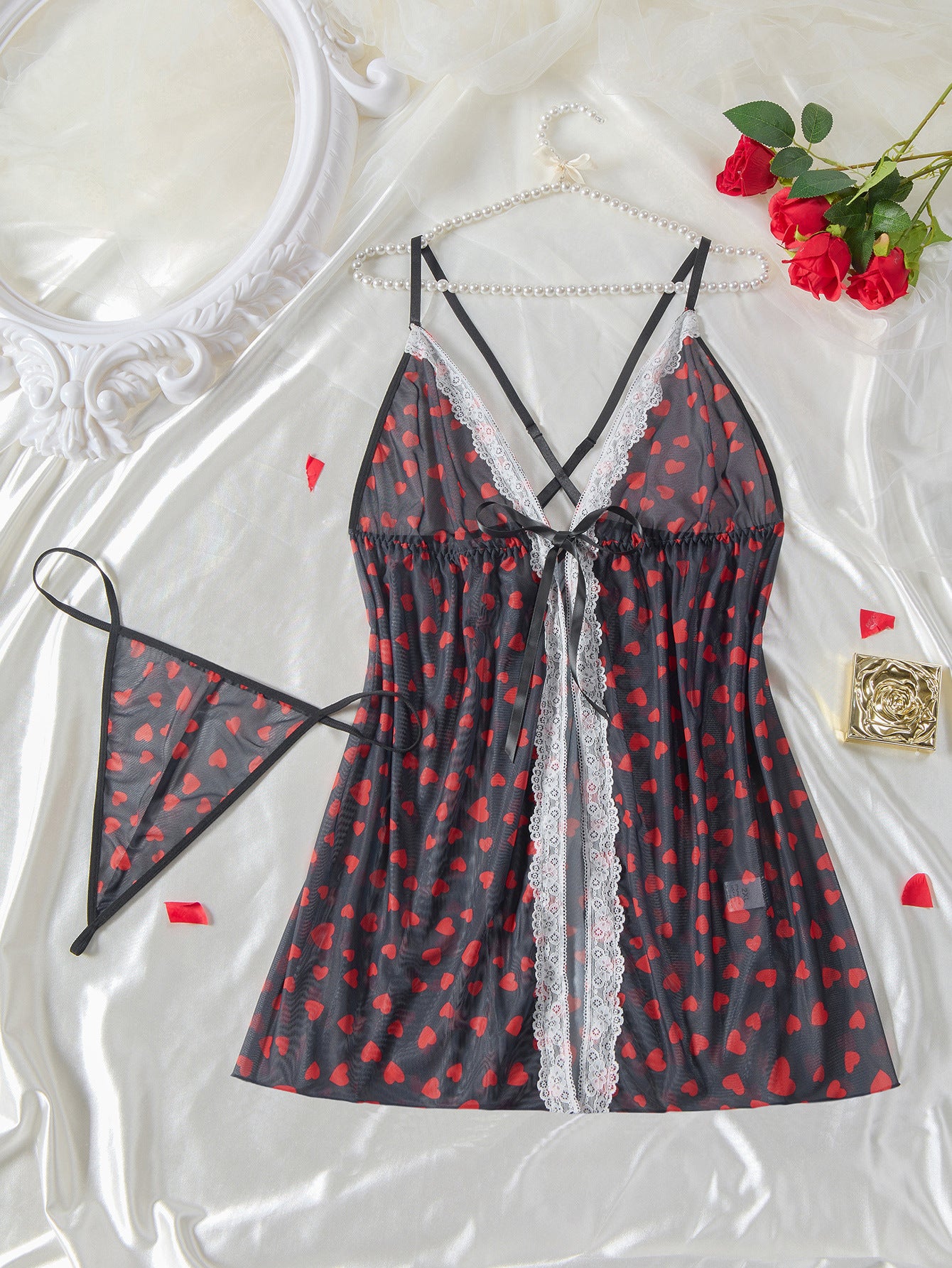 Freedombeauty | Plump Girls plus Size High-End Quality Sexy Sexy Skirts Hot Sale Slip Dress Set plus Size