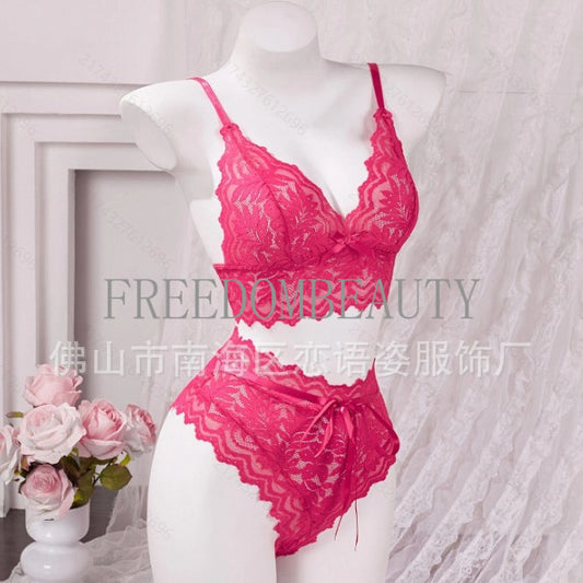 Freedombeauty | New Sexy Lingerie Suit See-through Lace Seduction Sexy Pure Desire Style