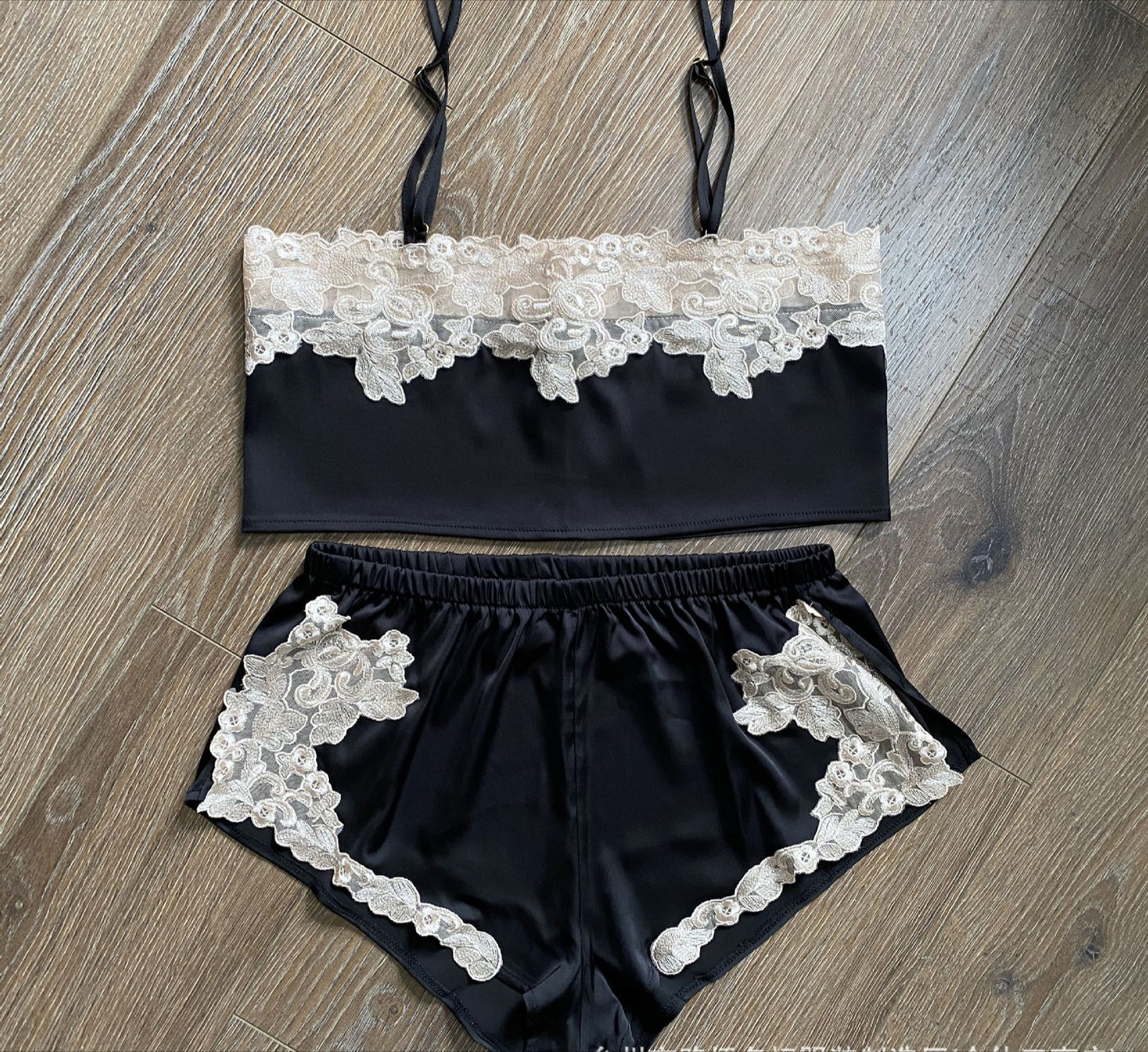FREEDOMBEAUTY | 7021 Sex Set Pajamas, Sexy Embroidered Pajamas