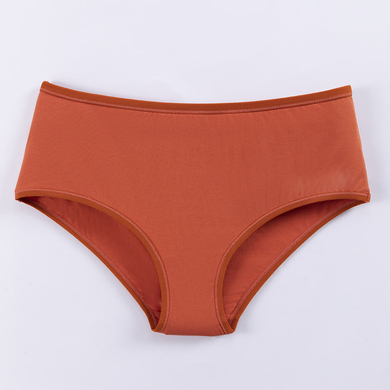 Freedombeauty | European Version Large Size Ladies' Underwear 150.00kg plus-Sized plus-Sized Non-Wear Leg Breathable Comfortable Pure Cotton Briefs in Stock