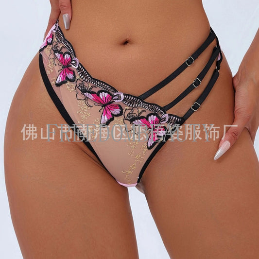 Freedombeauty | Popular Sexy Fashion Pure Desire Wind Charm Temptation Transparent T-Back Women's Sexy Underwear Low Waist Women's