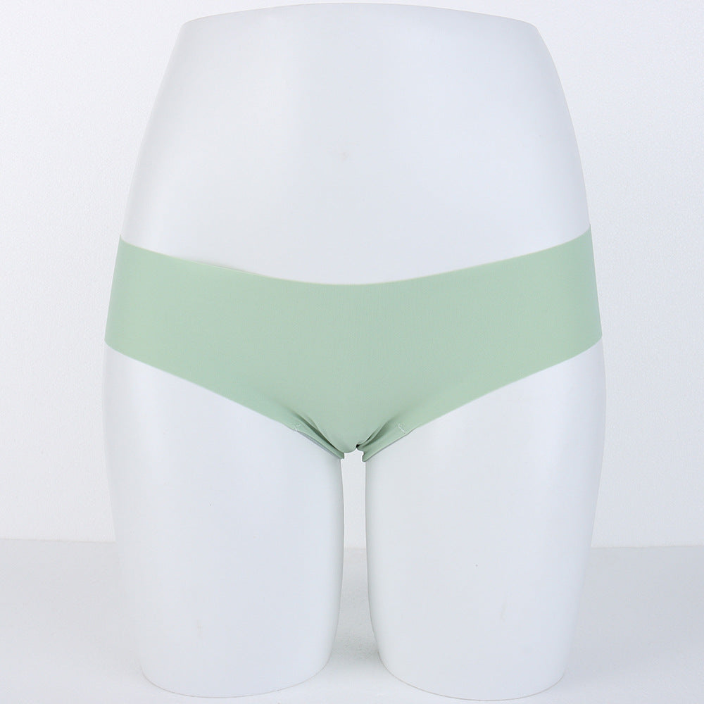 Freedombeauty | New Seamless Underwear Naked Women Sense Comfortable Low Waist Briefs Breathable Quick-Drying in Stock Delivery Supported