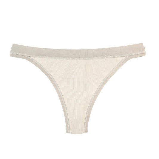 Freedombeauty | Customized 123 Sexy Cotton Underwear 40S Combed Cotton T-Back Breathable Comfortable Low Waist Underwear for Women