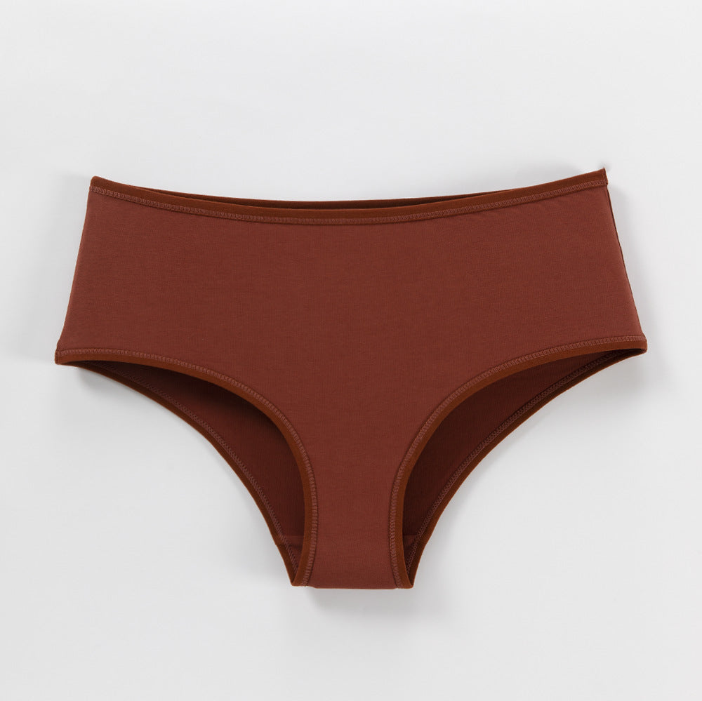 Freedombeauty | European Version Large Size Ladies' Underwear 150.00kg plus-Sized plus-Sized Non-Wear Leg Breathable Comfortable Pure Cotton Briefs in Stock
