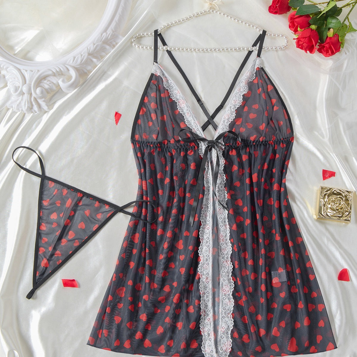 Freedombeauty | Plump Girls plus Size High-End Quality Sexy Sexy Skirts Hot Sale Slip Dress Set plus Size