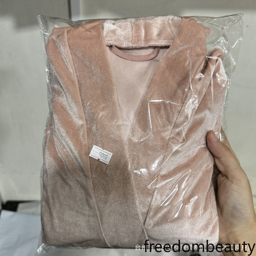 Freedombeauty | 8006 velvet nightgown, Korean velvet nightgown, lace nightgown