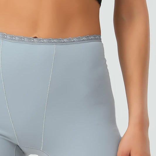 Freedombeauty | European and American plus Size Cotton Women's Underwear 40 Combed Cotton Boxers Comfortable Safety Pants Anti-Exposure Bottom Shorts