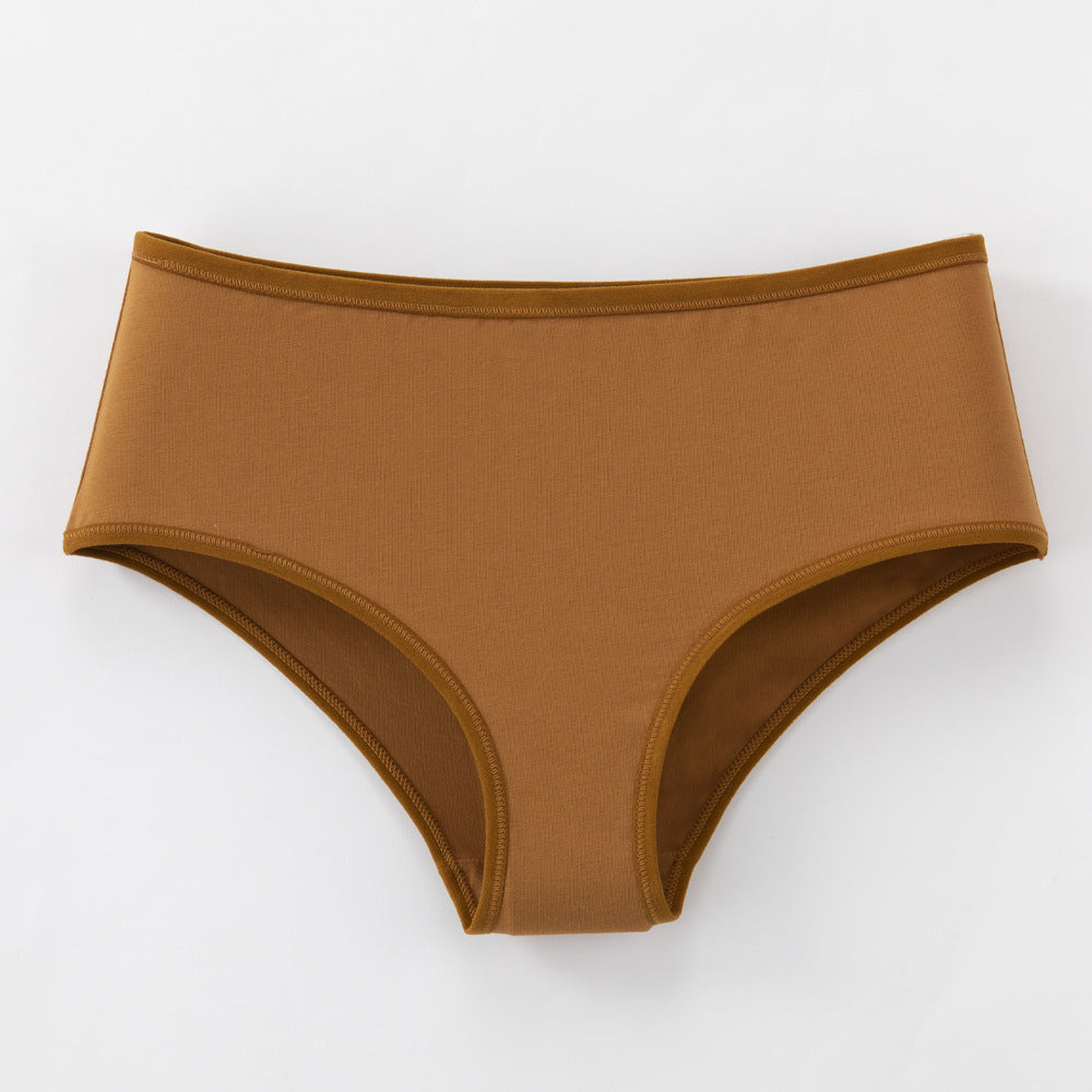 Freedombeauty | European Version Large Size Ladies' Underwear 150.00kg plus-Sized plus-Sized Non-Wear Leg Breathable Comfortable Pure Cotton Briefs in Stock