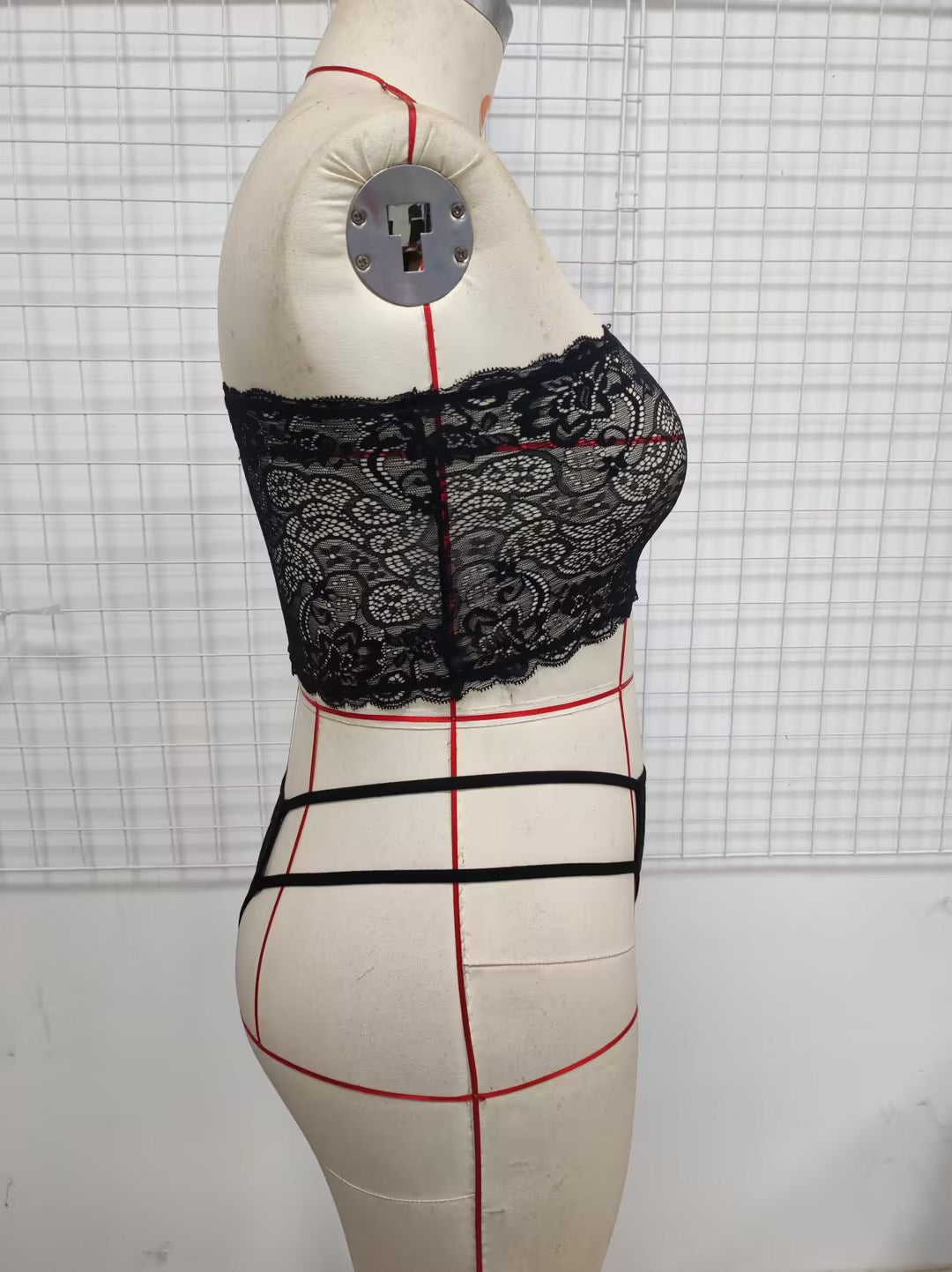 Freedombeauty | Tube Top plus Size Sexy Lingerie Suit New Gathering Bra Sexy Lingerie in Stock plus Size