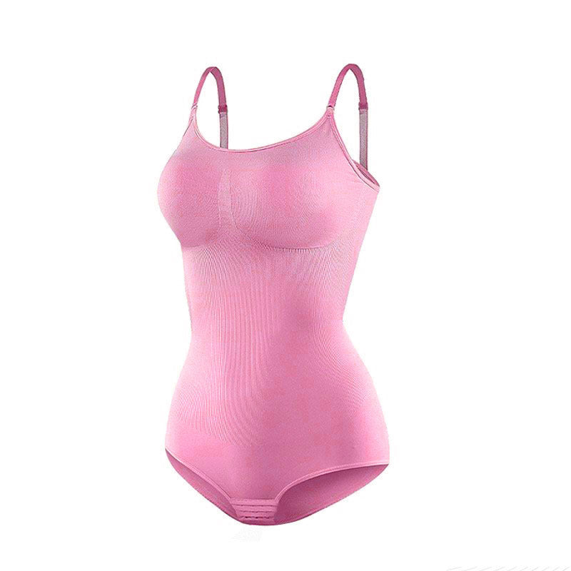 freedombeauty|European and American One-Piece Shapewear Postpartum Abdomen Control Pants Triangle Thong Waist Cincher Hip Lifter Shaping Plus Size Tight One-Piece Bodysuit for Women