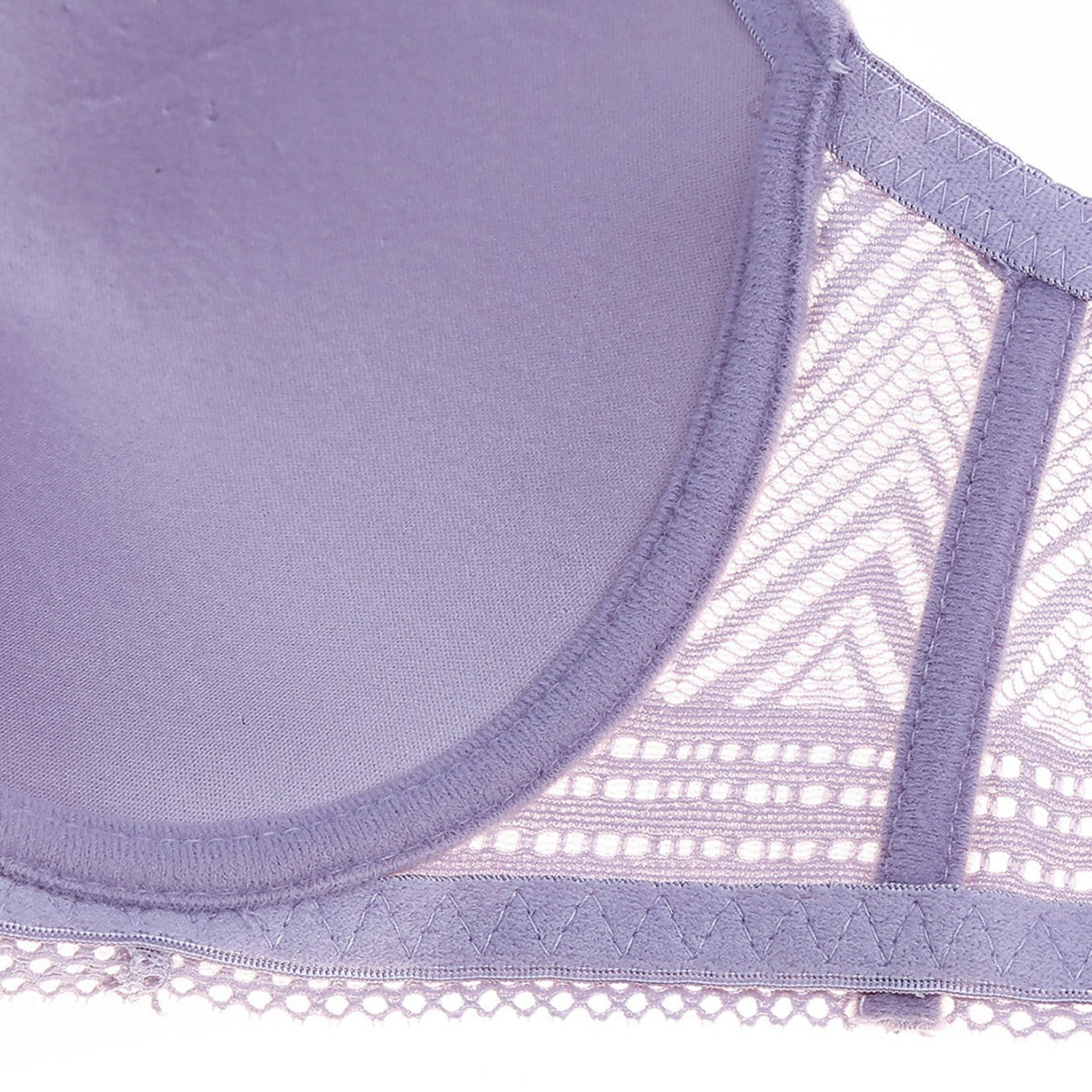 FREEDOMBEAUTY | Women's Lace Bra Set Cross-border Underwear Panties No Steel Rim Show Large Chest Gathering Chest Pad with Thin Anti-Sagging